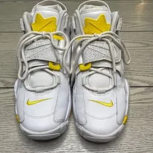 スニーカー Nike Air Barrage Mid White Chrome Yellow AW FW 19 2019 WMNS Nike Air Barrage Mid Chrome Yellow W for sale | eBay